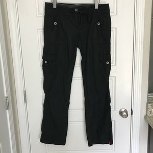 Black cargo pants